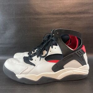 Nike Air Huarache Photon Dust Men's 11 White‎ Black Red Basketball Shoes FJ3455